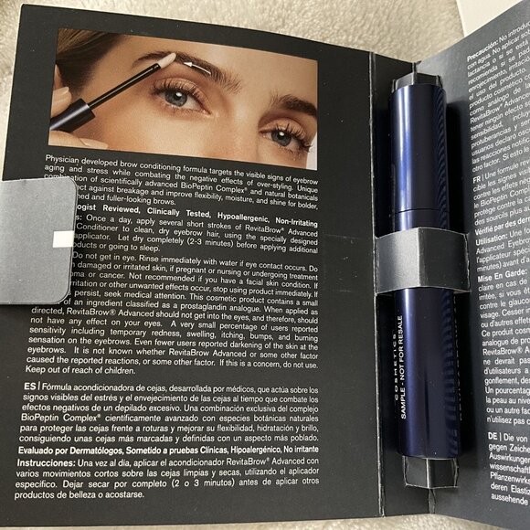 RevitaLash Revitabrow Advanced Eyebrow Conditioner + REFY Brow Sculpt Mini Size - Picture 2 of 6